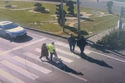 Nevşehir'de trafik polisinden örnek davranış