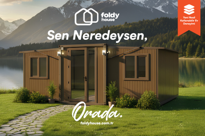 Yeni nesil katlanabilir ev deneyimi: Foldy House