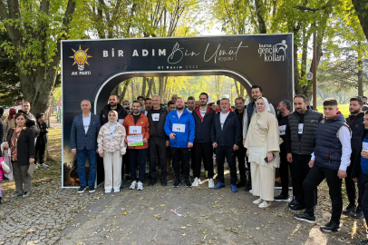 Bursa'da Gazze ve Filistin halkı için koştular