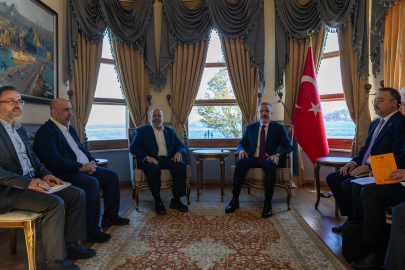 Fidan, Hamas Heyeti ile görüştü