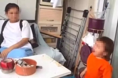 Görüntüler tepki çekmişti: O anne çocuğu ile yurtdışına çıkmış