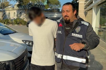 Samsun'da tartıştığı kişiyi silahla bacağından vuran genç tutuklandı
