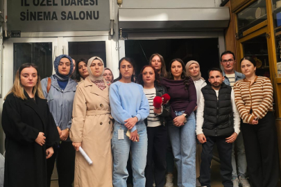 Artvin'de çağrı merkezi çalışanlarından görev yeri değişikliğine tepki