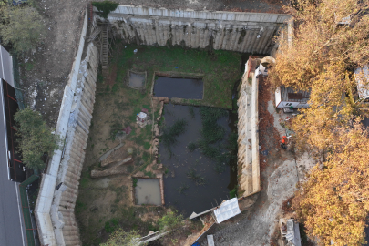 Tarih fışkıran kazı alanı göle döndü
