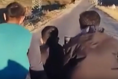 Yolculuklarını çekerken işte böyle kaza yaptılar