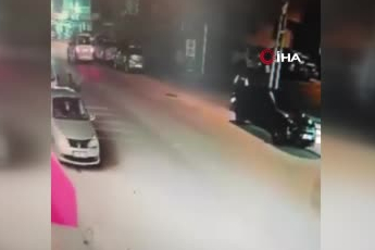 Ankara'da otobüs şoförü yolcu inmeden hareket ederek yolcuyu böyle düşürdü