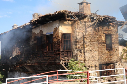 Aydın Bozdoğan’da ev yangını