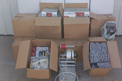 Aydın’da kaçak sigara operasyonu