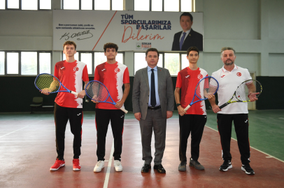 Osmangazili tenisçilerin hedefi Tokyo Olimpiyatları'nda altın madalya!