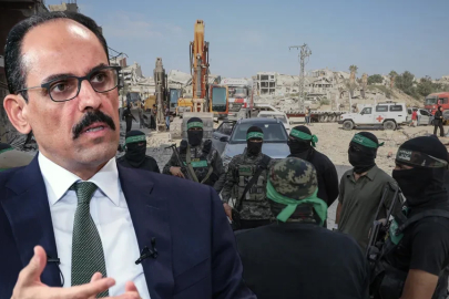 MİT Başkanı Kalın Hamas heyetiyle görüştü!