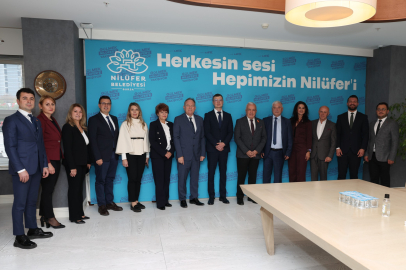 Bursa'da Bulgar heyet, Başkan Şadi Özdemir’i ziyaret etti