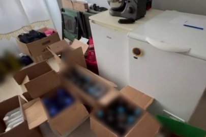 Sakarya’da kaçak içki operasyonu: Bidon bidon sahte alkol ele geçirildi