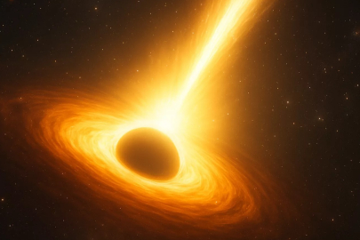 10 trilyon güneşin ışığını saçan kara delik gözlemlendi