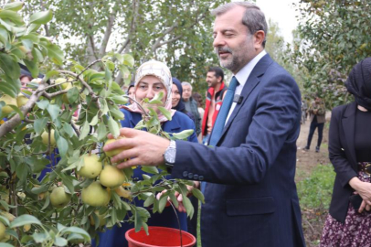 Bursa'da iş kadınları ile köylü kadınlar aynı tarlada buluştu