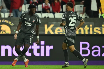 Beşiktaş, Antalya deplasmanında 3 puan aldı