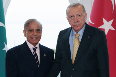 Cumhurbaşkanı Erdoğan, Pakistan Başbakanı Şerif ile görüştü
