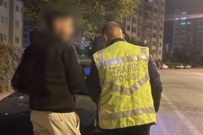Kayseri'de drift atan ehliyetsiz sürücüye 83 bin lira ceza kesildi