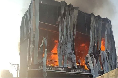 Parfüm dolum tesisi yangınına ilişkin 7 kişi açığa alındı