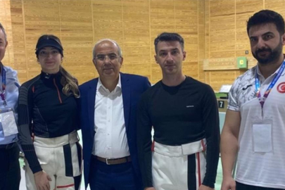 Milli atıcılardan bronz madalya