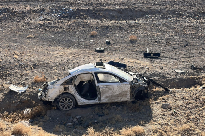 Niğde'de feci kaza: 2 ölü, 1 ağır yaralı