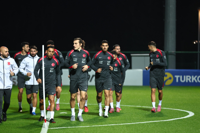 A Milli Takım, Bulgaristan ve İspanya maçlarının hazırlıklarına başladı