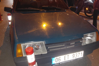 Ankara'da arıza yapan aracından inen adama otobüs çarptı