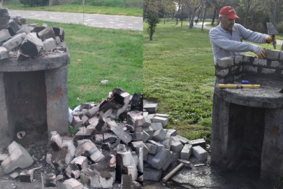 Bursa'da belediyeden kamu malına zarar verenlere tepki!