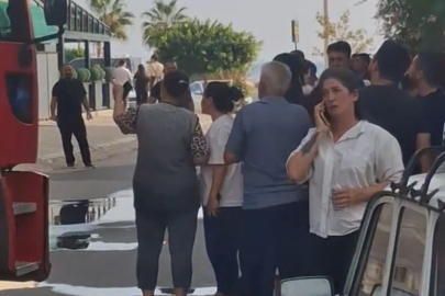 Mersin Erdemli’de bina yangını korkuttu