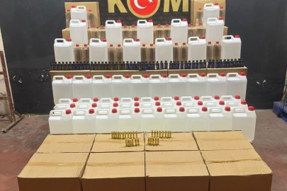 Bursa’da kaçak alkol operasyonu!
