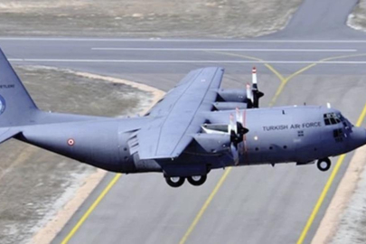 Gürcistan'da düşen C130 tip kargo uçağının enkazına ulaşıldı! İnceleme başladı...