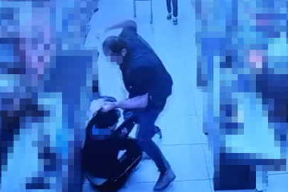 Kocaeli'de markette "şeker dökme" diye uyarınca darbedildi: O anlar kamerada