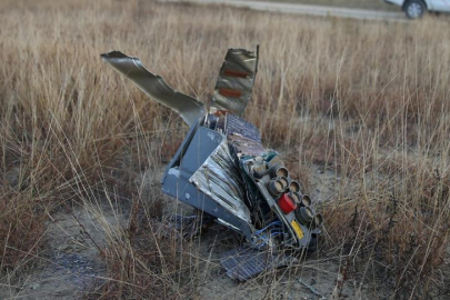 TSK'ya ait uçak Gürcistan'da düşmüştü! Bölgeden ilk fotoğraflar geldi...