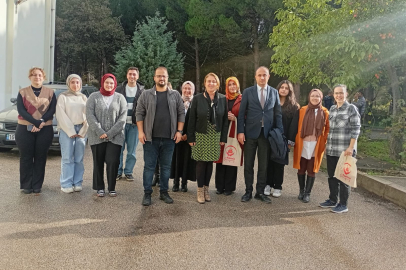 Bursa'da Aile Yılı etkinlikleri kapsamında yüksek lisans öğrencileriyle buluşuldu