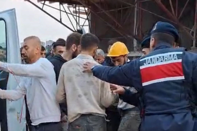 Batman’da inşaat alanında beton kalıplar çöktü: 2 yaralı