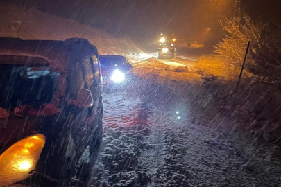 Malatya’da kar yağışı ulaşımı olumsuz etkiledi