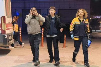 Bursa'da alkol aldıktan sonra taşların üzerine düşen şahsın kulağı koptu