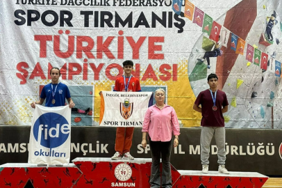 İnegöl Belediyespor'dan spor tırmanışta Türkiye dereceleri