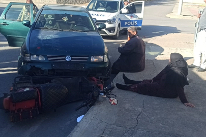 Konya'da otomobil ile motosiklet çarpıştı: 2 yaralı