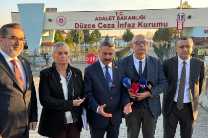 TBMM heyeti, Düzce Cezaevi'nde incelemelerde bulundu