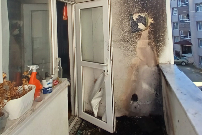 Zonguldak'ta soba külü yangına neden oldu