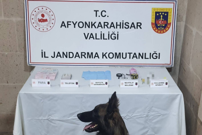 Afyonkarahisar'da uyuşturucu ile yakalanan şahıs tutuklandı