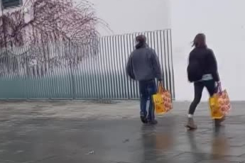 Almanya’da Başbakanlık binasına boyalı saldırı