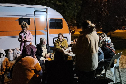 Sındırgı’da deprem korkusu karavan trendini artırdı