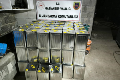 Gaziantep'te 500 bin TL değerinde sahte zeytinyağı ele geçirildi