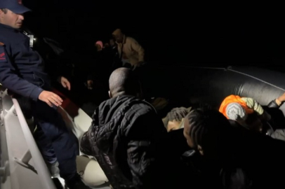 İzmir açıklarında 36 düzensiz göçmen kurtarıldı