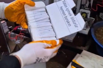 Kayseri’de 49 bin 200 adet kaçak makaron ele geçirildi: 1 gözaltı