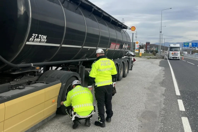 Kış geldi denetimler başladı! Kış lastiği olmayan...