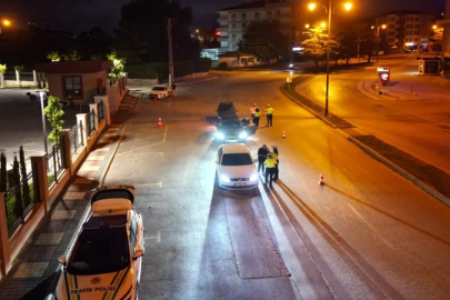 Bursa İnegöl'de polis ekiplerince denetim gerçekleştirildi