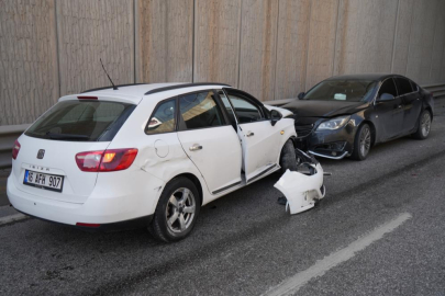 Kırıkkale'de yola dökülen yağ zincirleme kazaya sebep oldu: 4 yaralı