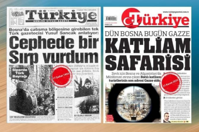 Faruk Bildirici'den Türkiye gazetesinin "Katliam safarisi" manşetini eleştirdi